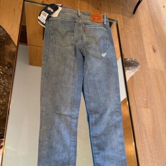 NWT Levi's x Candiani Denim Mile High Super Skinny Jeans - Women's 27 x 30 - Picture 7 of 7